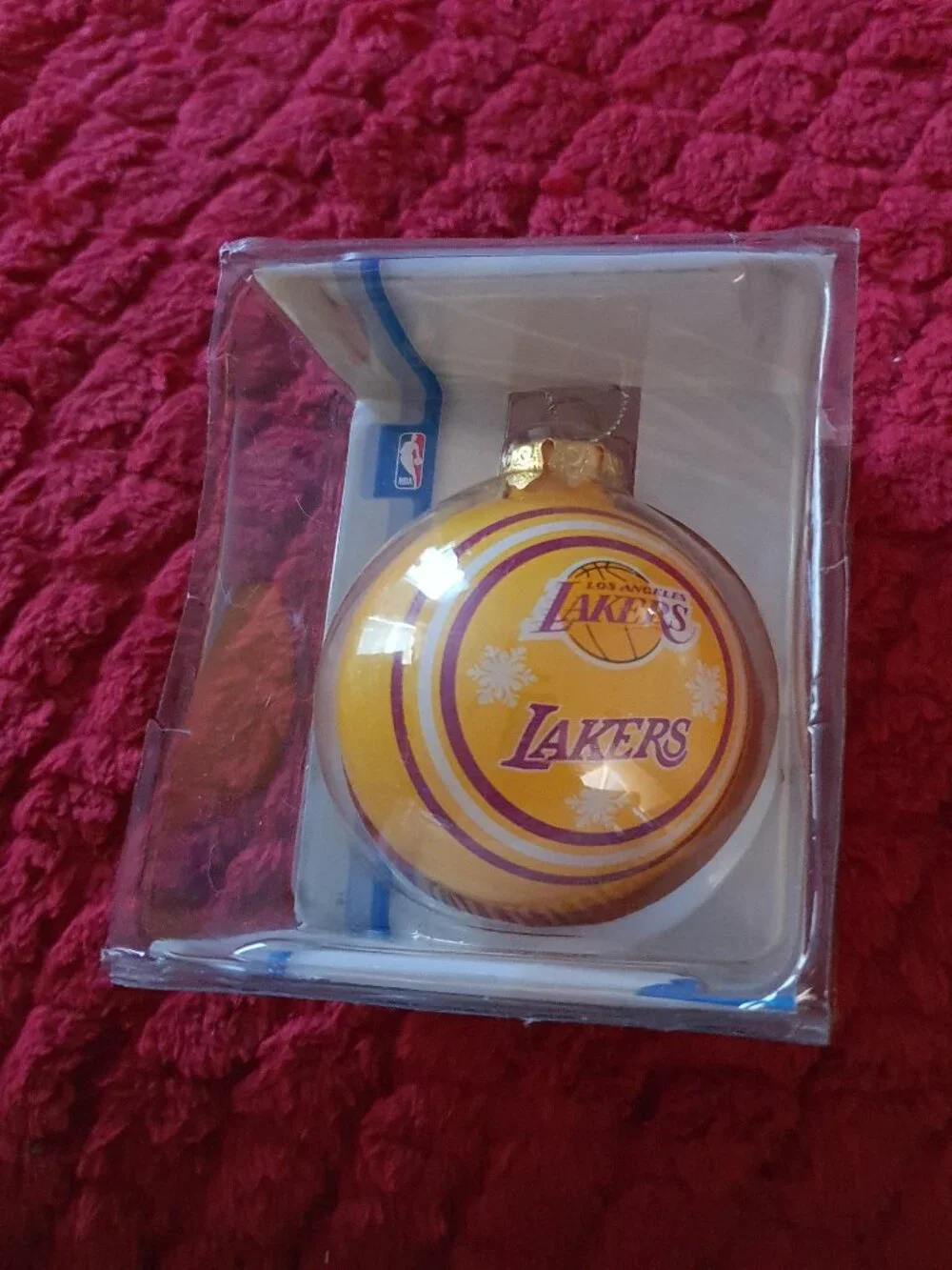 Los Angeles Lakers NBA Christmas Ornaments by Forever Collectibles (Set of 2)